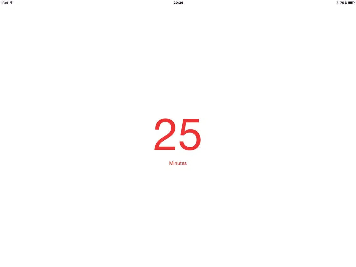 Capturas de tela do Swipe Timer Universal iPad 