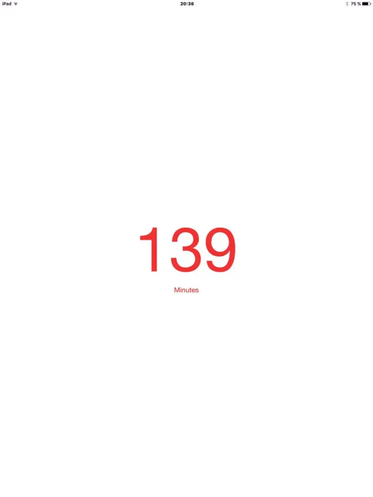 Capturas de tela do Swipe Timer Universal iPad 