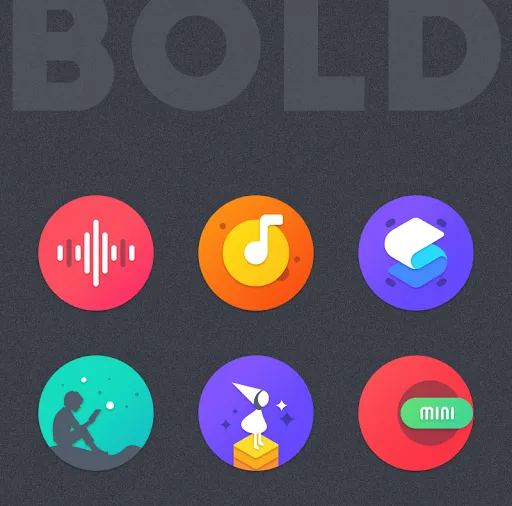 Bold Icon Pack Ekran Görüntüleri