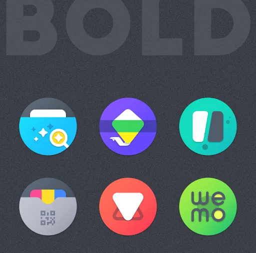 Bold Icon Pack Ekran Görüntüleri
