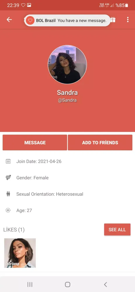 Brazilian Dating Site - BOL スクリーンショット