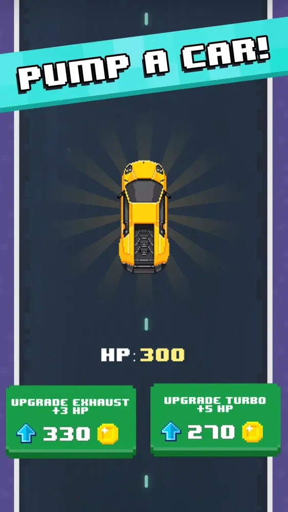 Pixel Drag Racer 스크린샷