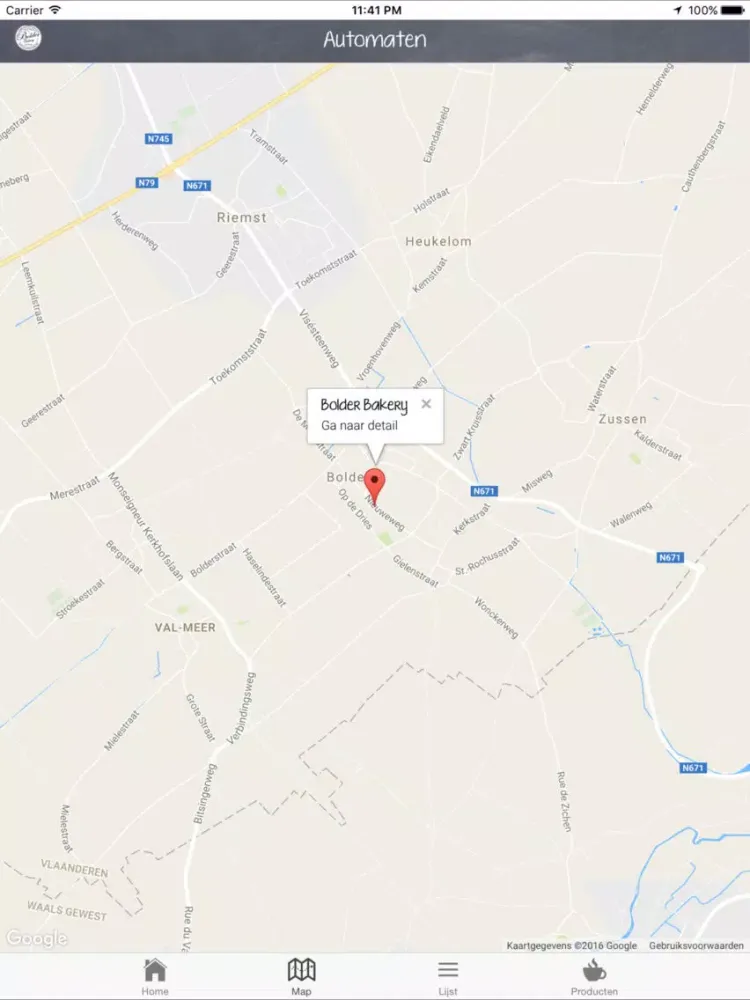 ภาพหน้าจอของ Bolder Bakery iPad