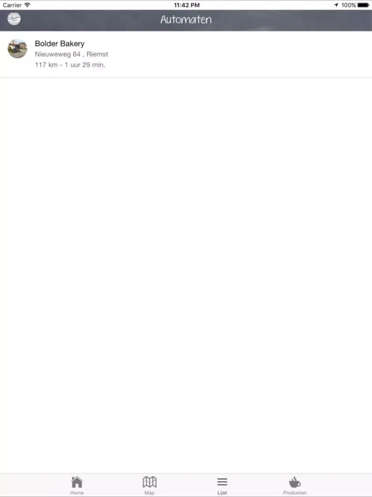 ภาพหน้าจอของ Bolder Bakery iPad