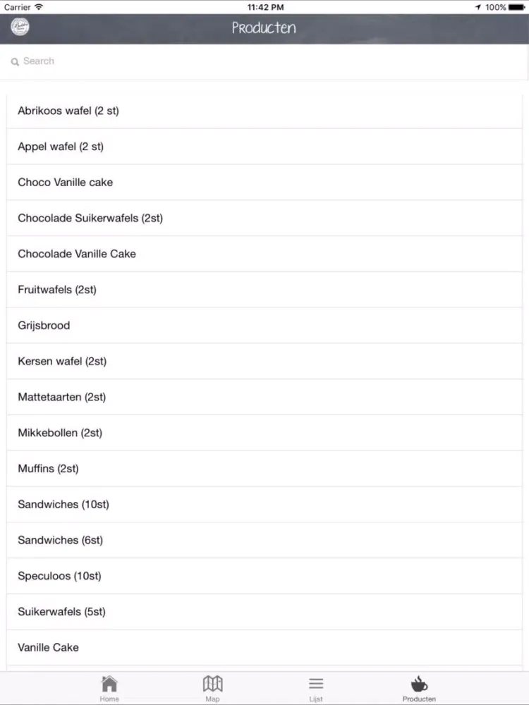 ภาพหน้าจอของ Bolder Bakery iPad