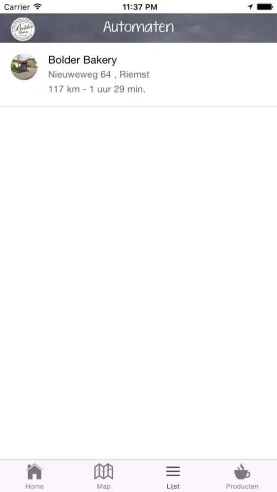 ภาพหน้าจอของ Bolder Bakery