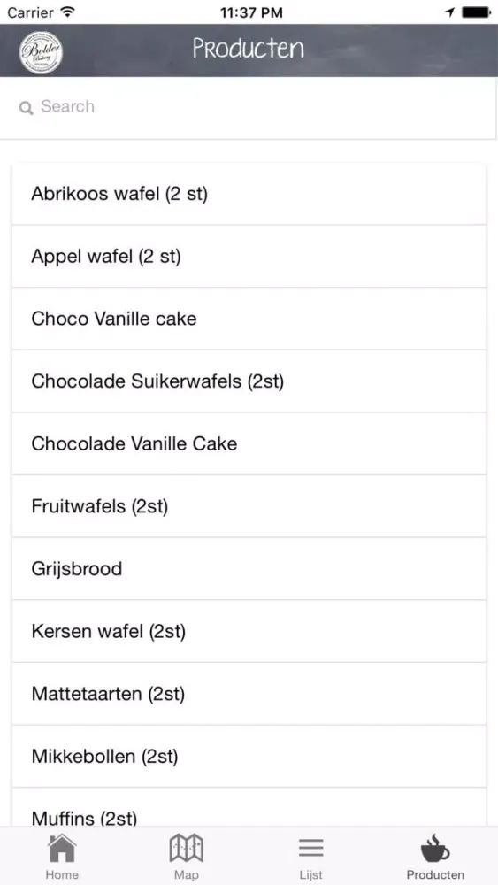 ภาพหน้าจอของ Bolder Bakery