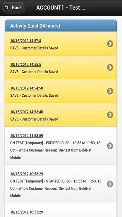 Скриншоты BoldNet Mobile
