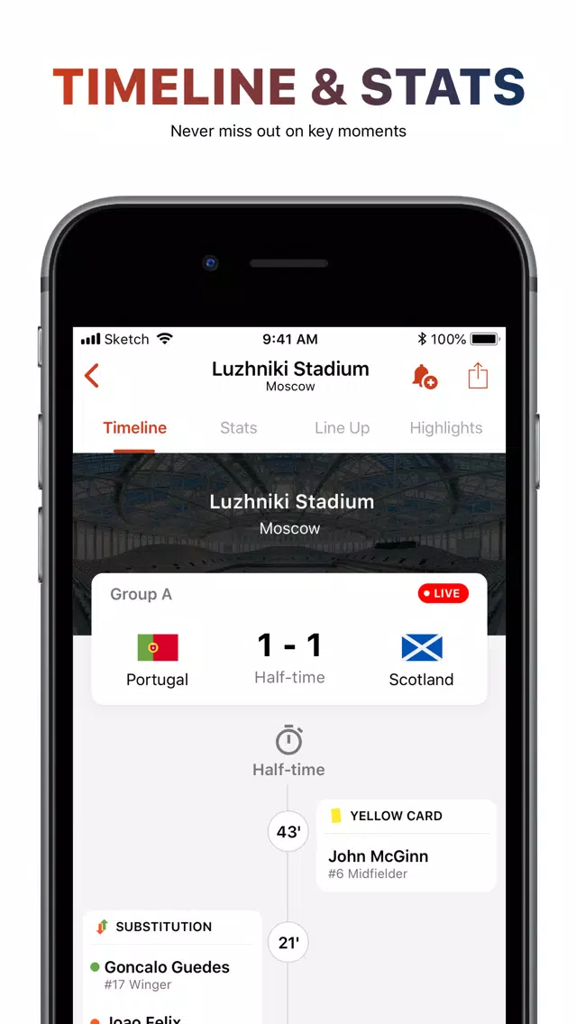Captures d'écran de FutGoal