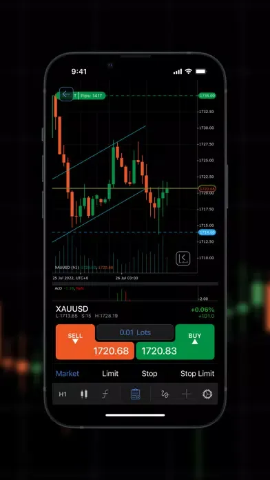 Screenshot di Bold Prime cTrader