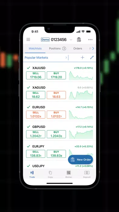 Bold Prime cTrader स्क्रीनशॉट