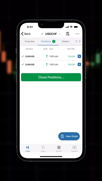 Screenshot di Bold Prime cTrader