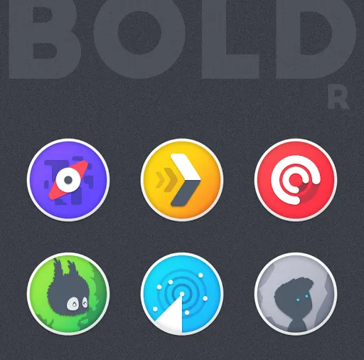 Boldr Icon Pack Screenshots