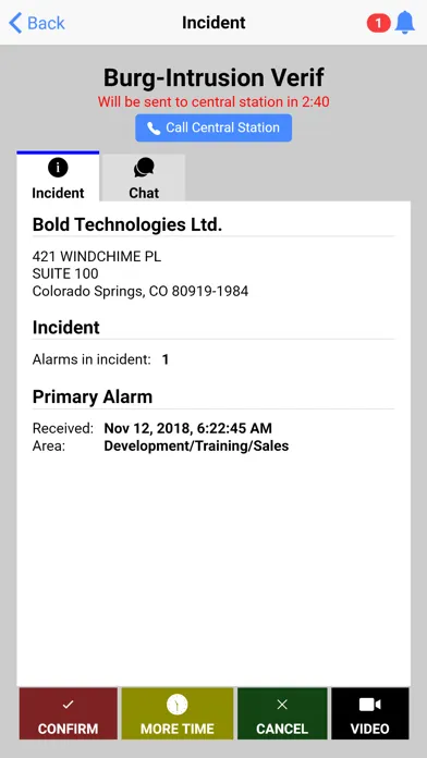 Ảnh chụp màn hình của Bold NotifyMe