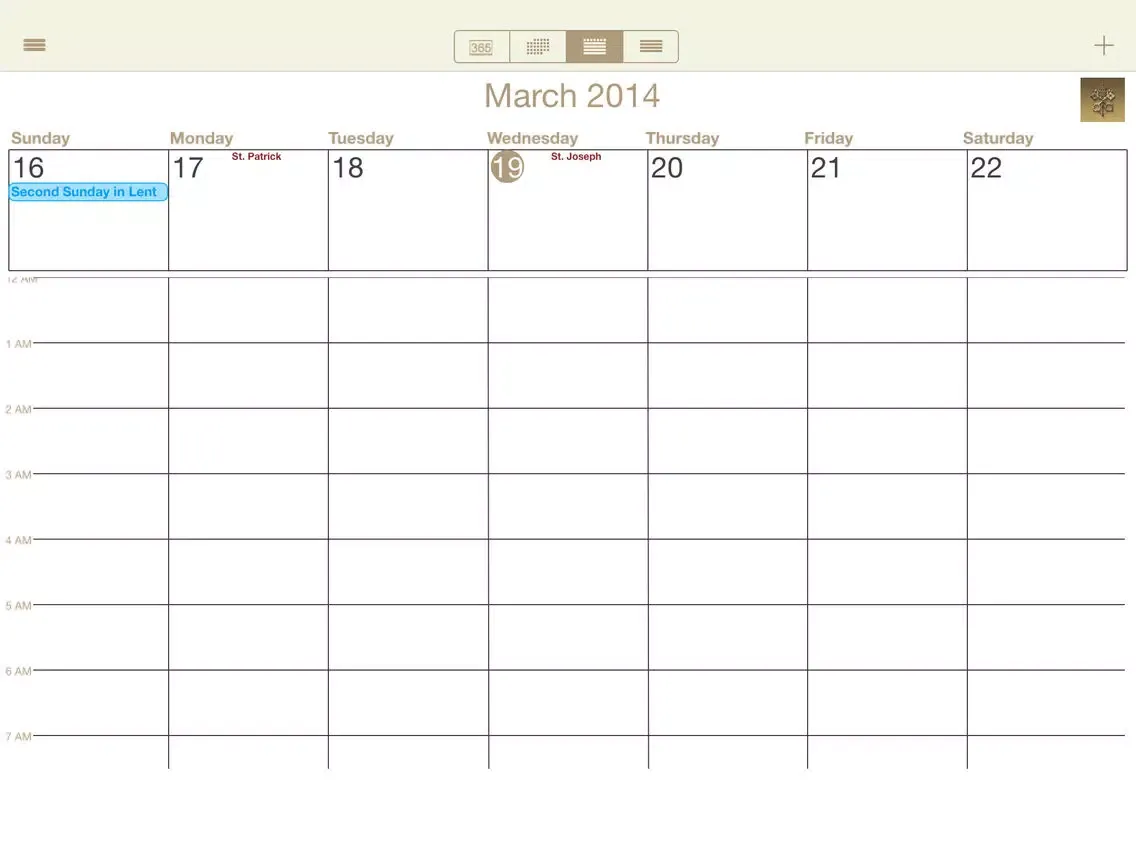 Catholic Calendar - HD iPad  سکرین شاٹس