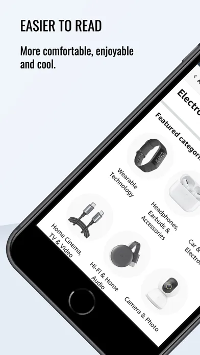 Capturas de tela do Dark Mode + For Safari Browser