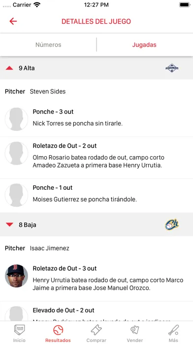 ภาพหน้าจอของ Águilas de Mexicali Oficial
