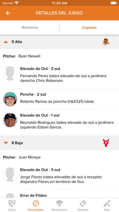 ภาพหน้าจอของ Naranjeros de Hermosillo
