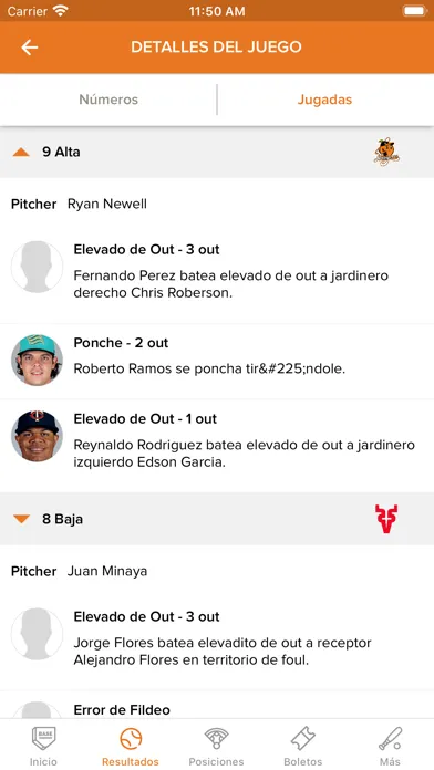 Naranjeros de Hermosillo应用截图