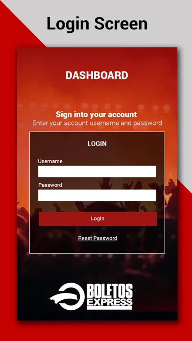BoletosExpress Check-In Ekran Görüntüleri