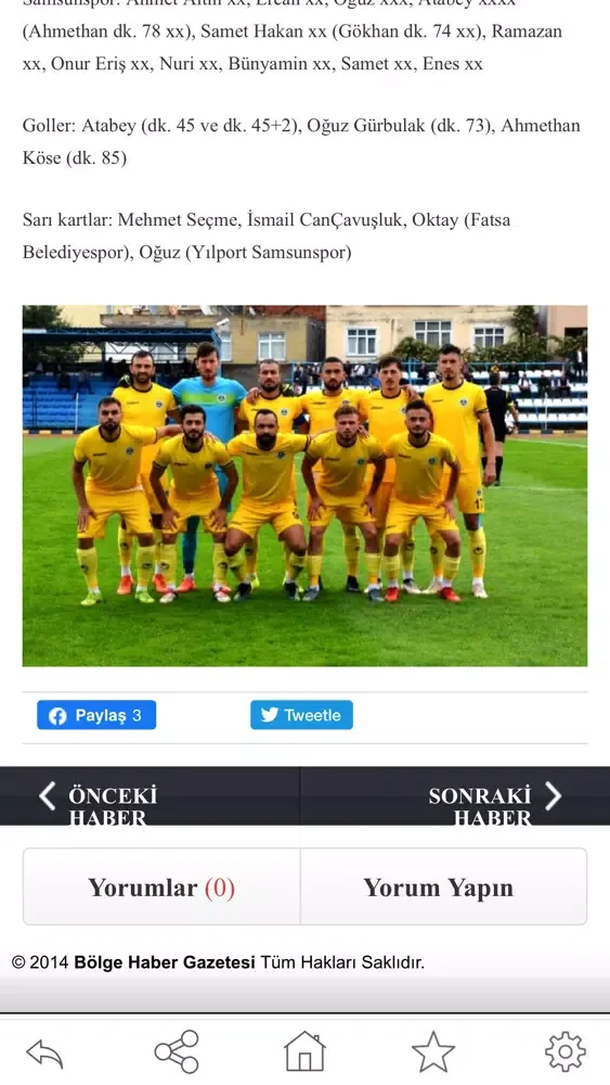 Bölge Haber - Gazetesi سکرین شاٹس
