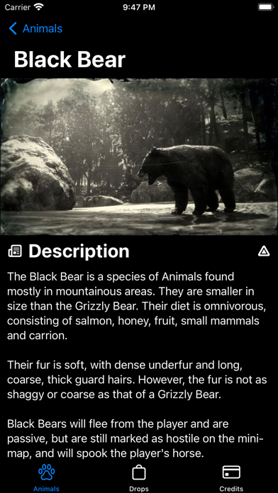 Wildlife Handbook for RDR2 स्क्रीनशॉट