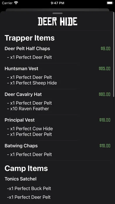 Wildlife Handbook for RDR2 스크린샷