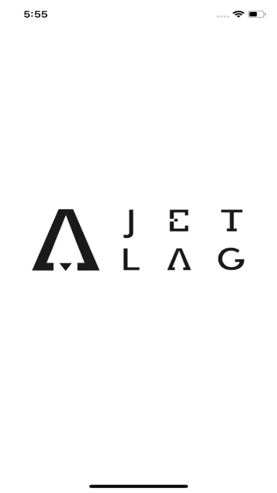 ภาพหน้าจอของ JetLag App