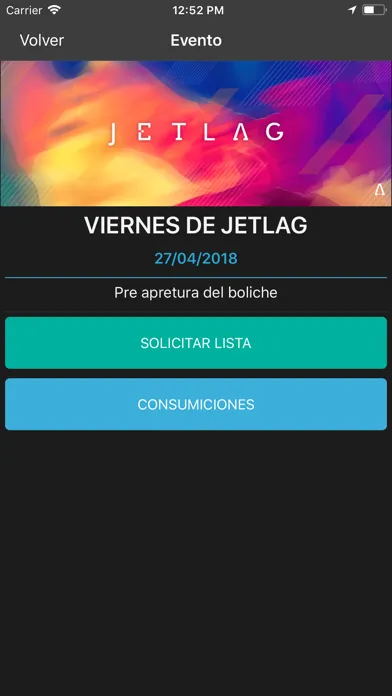 ภาพหน้าจอของ JetLag App