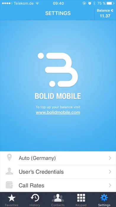 Bolid Mobile سکرین شاٹس