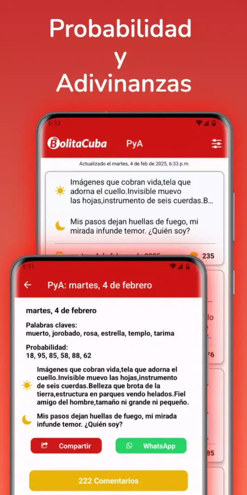 Capturas de pantalla de Bolita Cuba