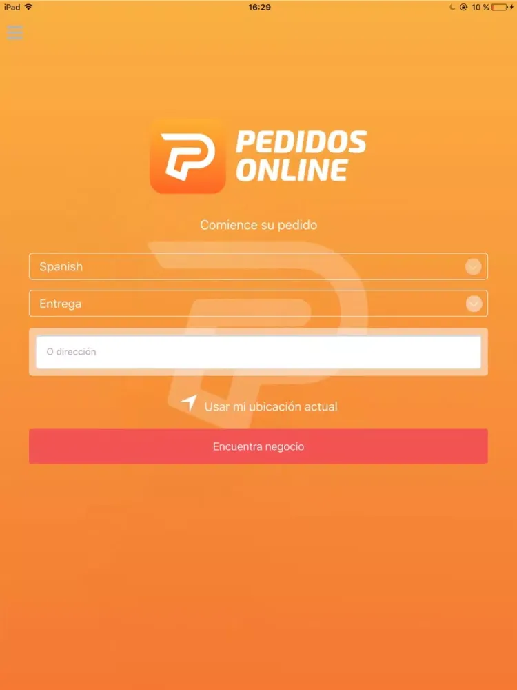 Pedidos Online iPad  스크린샷