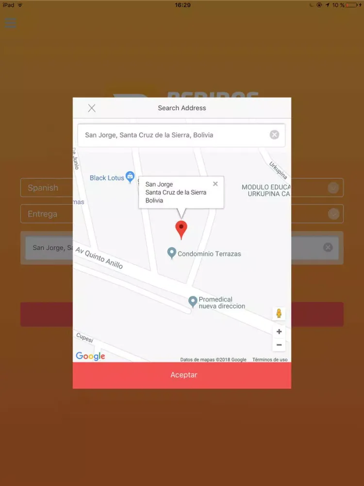 Pedidos Online iPad  스크린샷