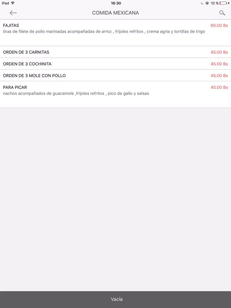 Pedidos Online iPad  스크린샷