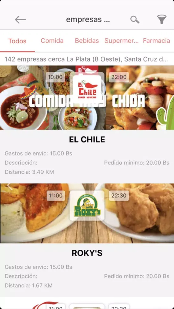 Pedidos Online 스크린샷