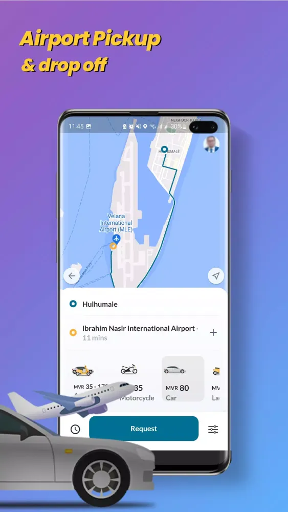 Tangkapan skrin Gaadiya App — Ride & Delivery