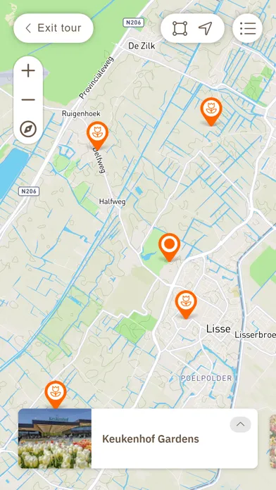 Capturas de tela do Holland Digital Guides