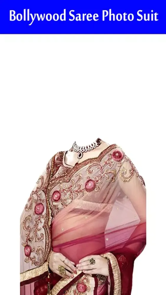 Capturas de pantalla de Bollywood Saree Photo Suit