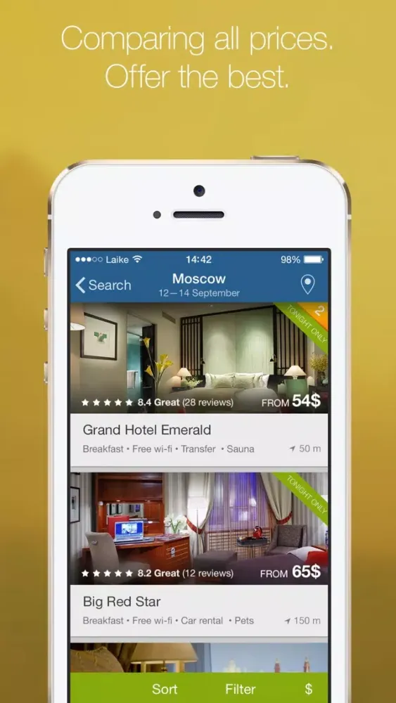 Hotels.ru - Book hotels Screenshots