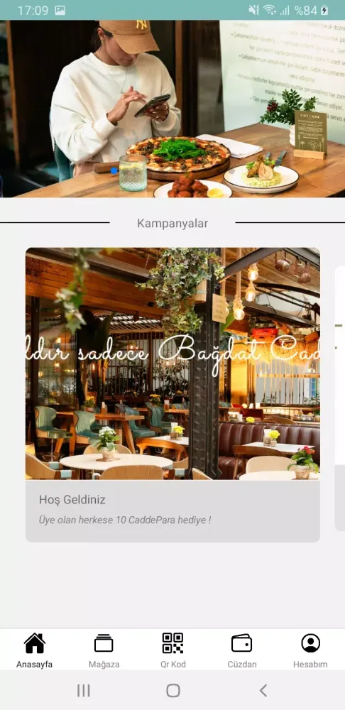 ภาพหน้าจอของ Cadde&Strada