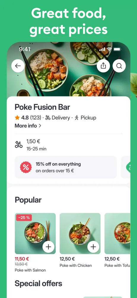 Bolt Food Screenshots