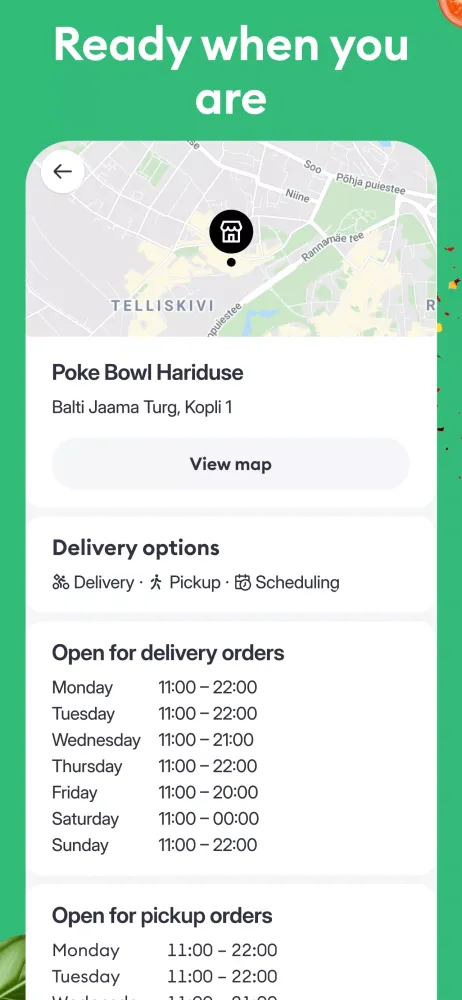 Bolt Food Screenshots