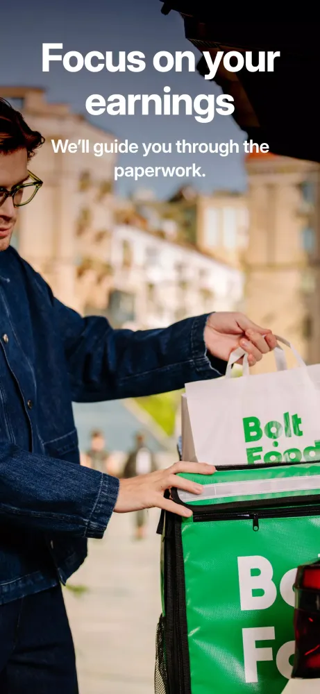 Bolt Food Courier應用截圖