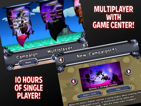Pocket God vs Desert Ashes iPad  Screenshots