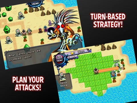 Pocket God vs Desert Ashes iPad  Screenshots