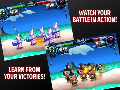 Pocket God vs Desert Ashes iPad  Screenshots