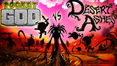 Pocket God vs Desert Ashes Screenshots