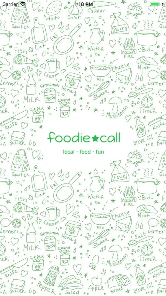 Foodie Call স্ক্রিনশট