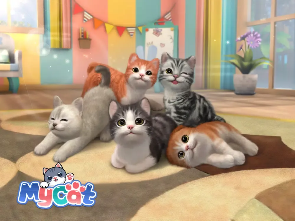 Скриншоты My Cat:Pet Game Simulator iPad 
