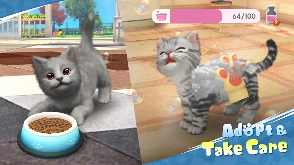 Скриншоты My Cat:Pet Game Simulator